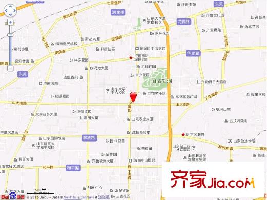 閔子騫路單位宿舍交通圖 