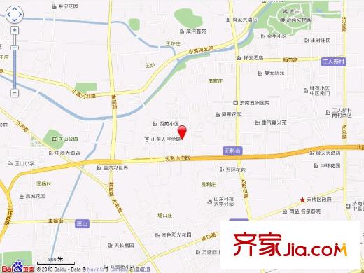 西苑小區(qū)交通圖