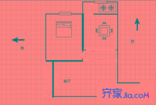 制錦市小區(qū) 0室 戶型圖