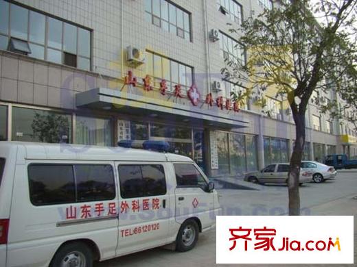 凱旋新城配套圖山東手足外科醫(yī)院