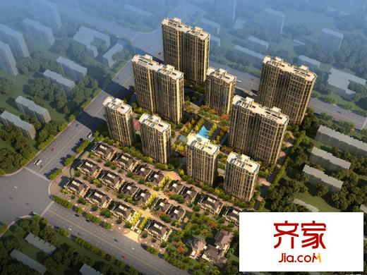 天齊?奧東花園俯瞰圖