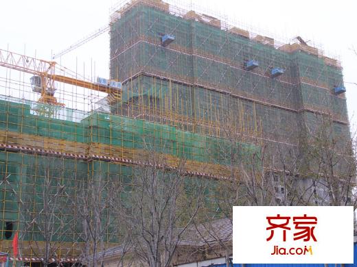 天齊?奧東花園施工進度圖（2014-10-17）