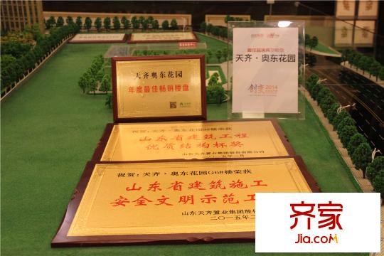 天齊?奧東花園沙盤局部（2015-9-18）