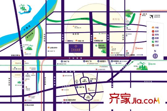 新城?香溢紫郡區(qū)位圖