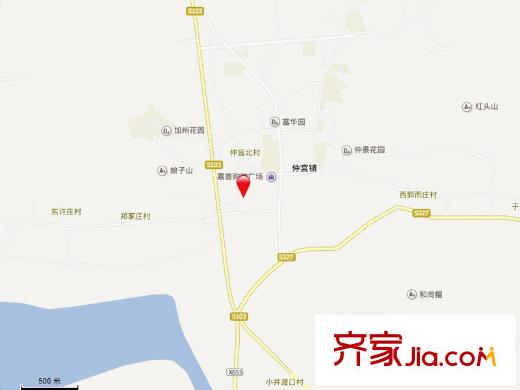 衣錦山居交通圖 