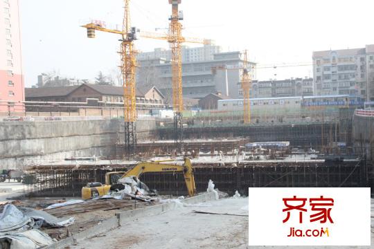 新泉城大廈施工進度（2015-2-26）
