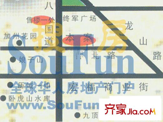 仲宮山水庭院交通圖