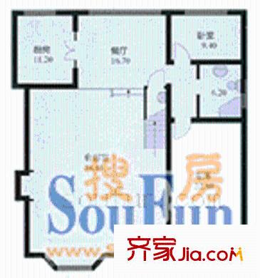 加州花園 戶型圖