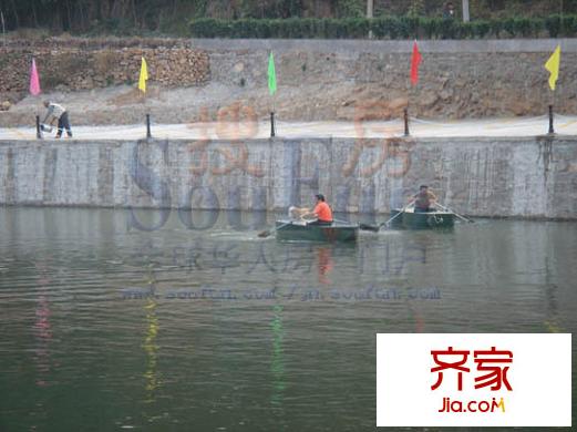 琵琶島山水豪庭實景圖
