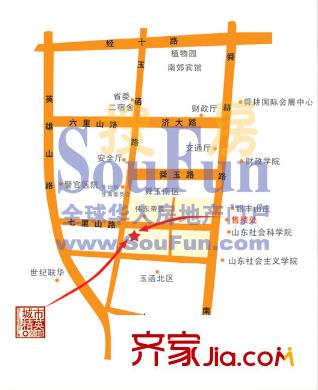 偉東城市精英領(lǐng)域交通圖