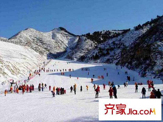 金宮山莊配套圖周邊景區(qū)金象山滑雪場