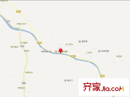 仲宮大門牙別墅區(qū)交通圖 
