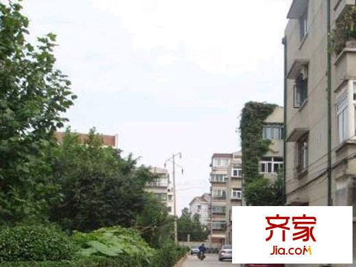 舜耕中學(xué)單位宿舍外景圖 