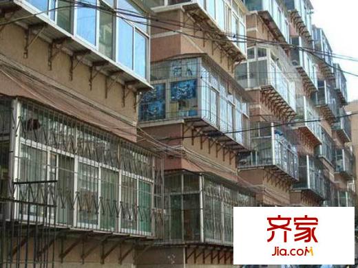 省國(guó)稅宿舍外景圖 