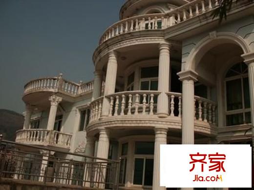 山水別苑外景圖臥虎山度假村中區(qū)― 