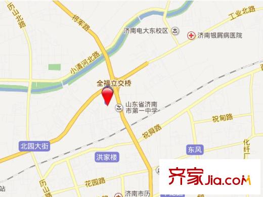 華能氣動(dòng)元件廠宿舍交通圖 