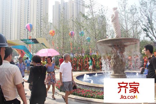百步亭?中國(guó)MALL噴泉（2015-7-25）