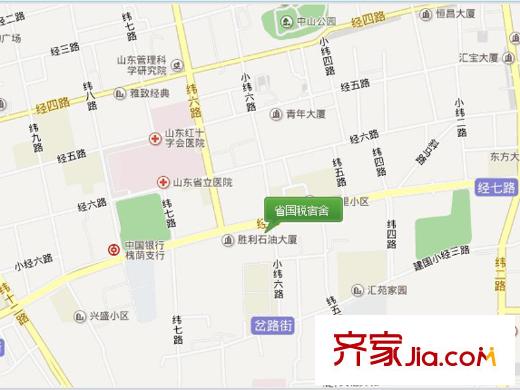 省國(guó)稅宿舍交通圖 