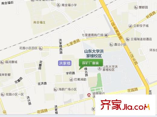 探礦廠宿舍交通圖 