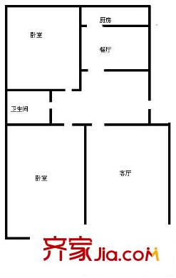 白馬山儲(chǔ)備局宿舍戶型圖儲(chǔ)備局宿舍（白馬山) 0室 戶型圖 2室