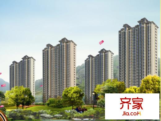 北橋?山景苑整期遠(yuǎn)景效果圖