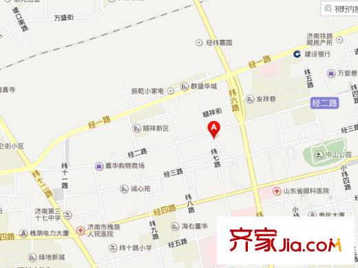 省一輕供銷公司宿舍交通圖