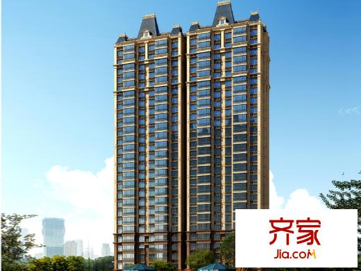 恒大天璽5#外立面效果圖