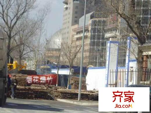 八里橋城建單位宿舍外景圖 