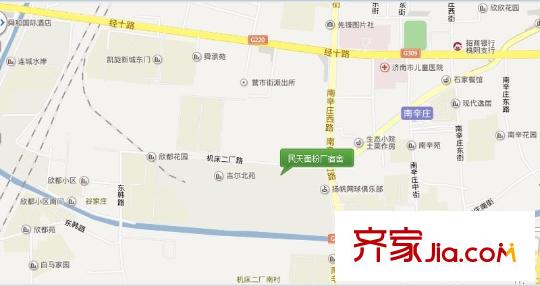 民天面粉廠宿舍交通圖 
