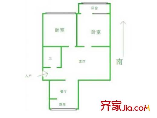 燃料集團(tuán)宿舍 戶型圖