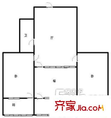 河務(wù)局宿舍(利農(nóng)莊路)戶型圖河務(wù)局宿舍(利農(nóng)莊路) 戶型圖1 2室2廳1衛(wèi)1廚