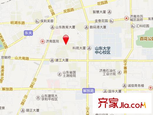 河務(wù)局宿舍(利農(nóng)莊路)交通圖 