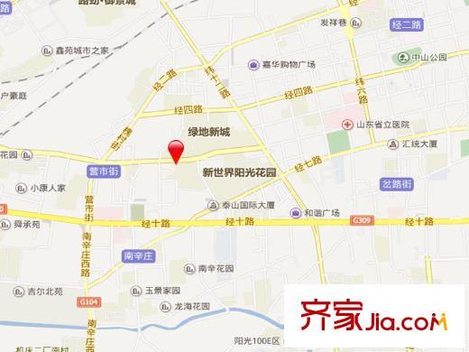 道德北街交通圖 