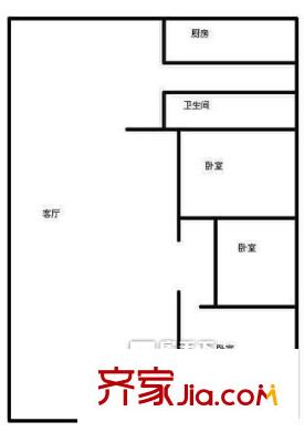 五柳莊花園 戶型圖