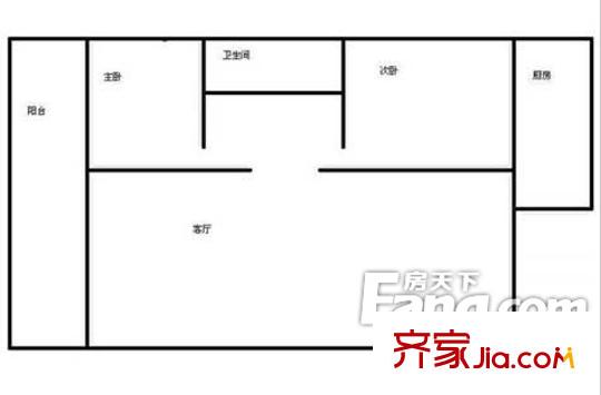 五柳莊花園 戶型圖