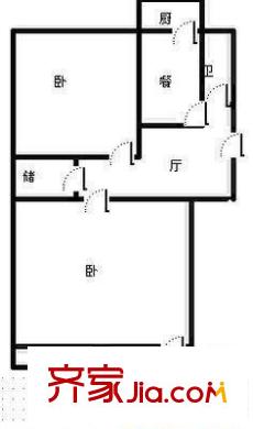 濟南 山東省衛(wèi)生廳設(shè)備站宿舍 戶型圖