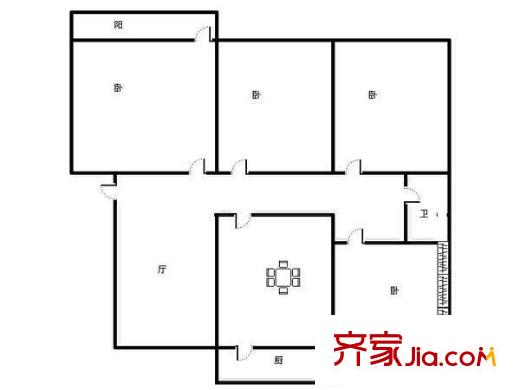 燃料集團(tuán)宿舍 戶型圖