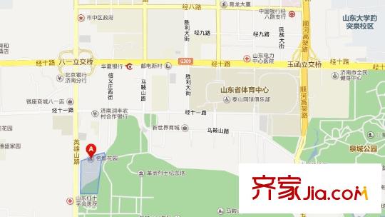名都花園交通圖 