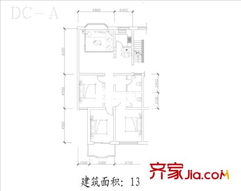 濼口花園 戶型圖