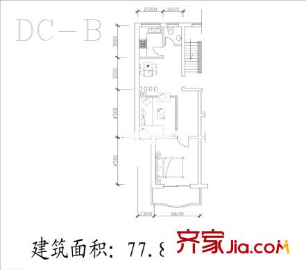濼口花園 戶型圖