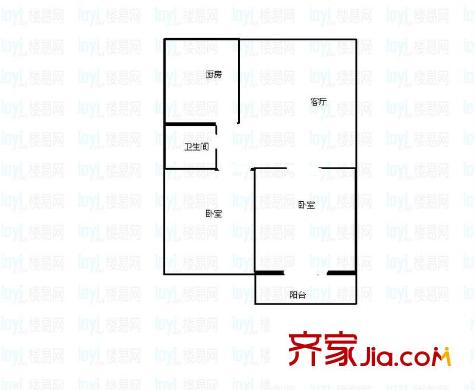 樂康街小區(qū) 0室 戶型圖