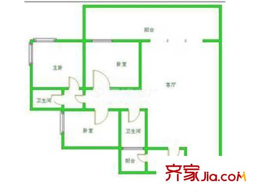 燃料局宿舍 戶型圖