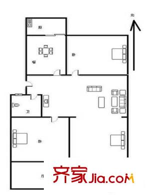 燃料局宿舍 戶型圖