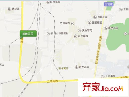 前魏花園交通圖 