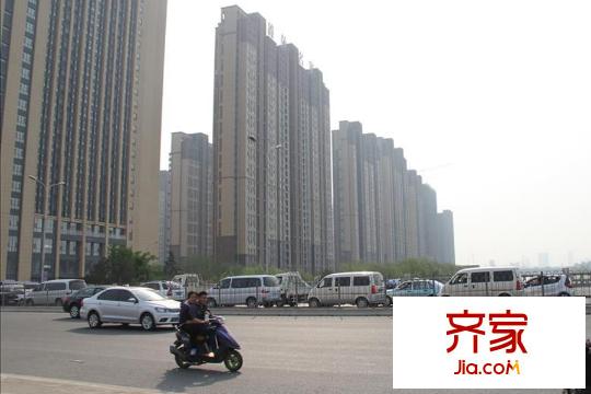 聯(lián)發(fā)河畔迷你公寓外景圖項目實景圖（2015-1-21）