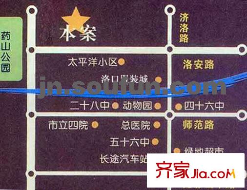 康潤(rùn)佳園交通圖