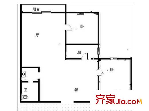 鮑德德裕家園 戶(hù)型圖