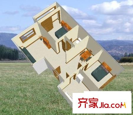 康潤(rùn)佳園 2室 戶型圖