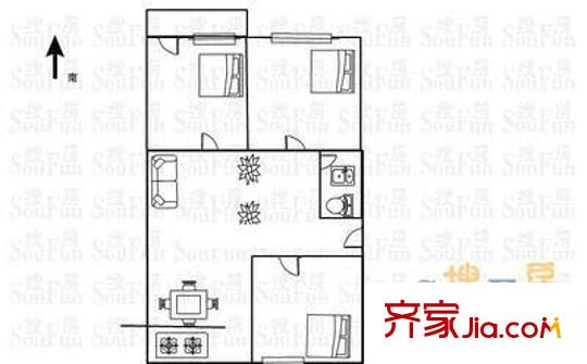 七一路小區(qū) 戶型圖