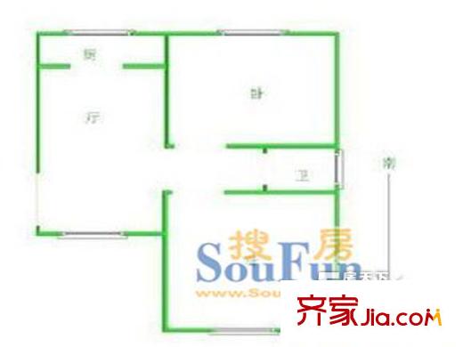 谷山溪苑 戶型圖